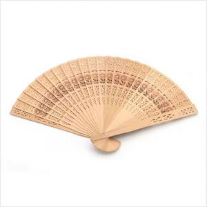 Éventails en bois pour cadeaux de mariage et de fêtes, éventails à main en bambou de haute qualité, culture et tradition chinoises - Product Image 2