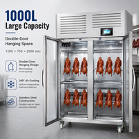Armoire de séchage commerciale pour canards / Armoire de séchage à air pour canards rôtis / Réfrigérateur de séchage à air pour canards