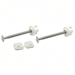 ชุดอุปกรณ์ยึดบานพับพร้อมสกรูและแหวนรองพลาสติกสำหรับติดตั้งประตูหน้าต่าง - Product Image 3