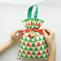 Sacs cadeaux à cordon non tissé personnalisés de Londres avec poignée pour souvenirs produits emballés et imprimés