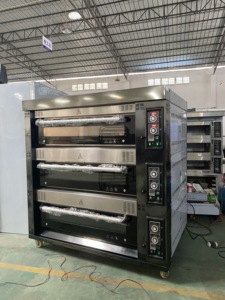 Forno a piani di alta qualità per pane con funzione vapore e piano in pietra, vassoio 400x600mm |   Forno a piani per pane - Product Image 2
