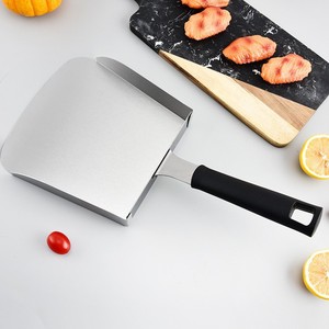 Espátula de Cocina Extra Grande de Acero Inoxidable con Mango de Plástico - Product Image 5