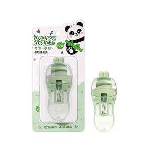Recourbe-cils grand angle LMLTOP Panda Series, type à pression, portable, emballage individuel SY524 - Product Image 1