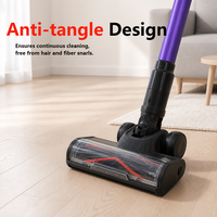 Aspirateur sans fil 30000PA de puissance d'aspiration, autonomie de 50 minutes, filtre HEPA lavable, portable et léger pour voiture et usage domestique CE/CB