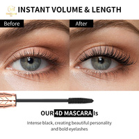 Mascara Liquide Minéral Imperméable à Séchage Rapide Hydratant pour Cils, Maquillage Longue Durée Végétalien Allongeant – Vente en Gros