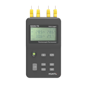 Handheld <strong>4</strong> channels thermocouple temperature <strong>Data</strong> <strong>Logger</strong> support K,J,E,T,N,S,R,B type thermocouple sensor - Product Image 1