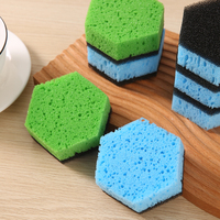 Éponge filtrante en loofah pour nettoyer et récurer, éponge à vaisselle, éponge en algues pour le nettoyage domestique et la cuisine