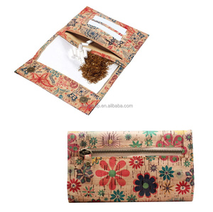 Tùy Chỉnh Tự Nhiên Nút Chai Da Không Thấm Nước Chống-Rách Thuốc Lá Cuộn lên Ống Pouch Trường Hợp Thuốc Lá Pouch Cán Giấy Thuốc Lá Túi - Product Image 3