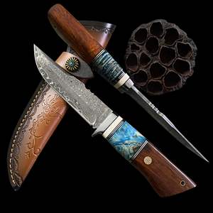 Yüksek kaliteli serisi katlanır bıçaklar şam bıçak taş Survival açık bıçaklar - Product Image 4