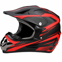 Casco Ligero de ABS para Motocross, ATV, Bicicleta de Montaña, Motocicleta Eléctrica, Casco Integral para Motocicleta Todoterreno
