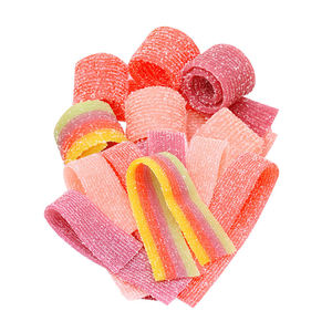 Caramelos de Goma Suaves y Dulces con Sabor a Fruta Recubiertos de Azúcar Arcoíris al por Mayor - Product Image 3