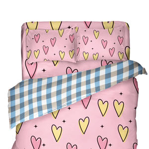 Benutzer definierte Cartoon Design Tröster Bettwäsche Set Ultra weiche Bed-in-a-Bag mit Bettwäsche und Kissen bezüge - Product Image 2