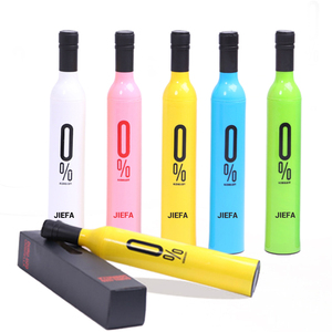 Hot Sale New Design Wine Bottle Umbrella Automatic Portable Folding Windproof Umbrella With Custom Logo