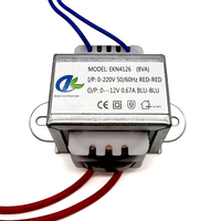 Transformateur électronique monophasé, sortie 12V 75W, entrée 120V 60Hz