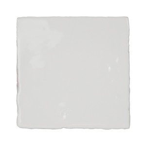 Piastrelle in Ceramica Vitri White 10x10 Quadrate con Finitura Opaca per Pareti e Pavimenti - Product Image 3