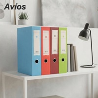 Caja de Archivo FC A4 para Documentos, Carpetas de Alta Capacidad, Logotipo Personalizado, Caja de Almacenamiento de Archivos para Empresas, Estudiantes, Pruebas, Papeles, Clasificación de Datos