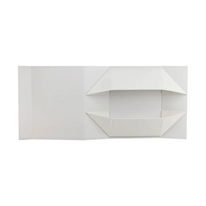 Custom Luxury Big <b>White</b> Rigid Magnet <b>Gift</b> Retail Packaging <b>Box</b> with Magnetic Lid - Product Image 6