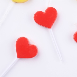 <span class=keywords><strong>Bougie</strong></span> d'anniversaire de modélisation en forme de petit <span class=keywords><strong>coeur</strong></span> d'amour <span class=keywords><strong>rouge</strong></span> mignon décoration de gâteau créatif <span class=keywords><strong>bougie</strong></span> d'amour de confession - Product Image 5