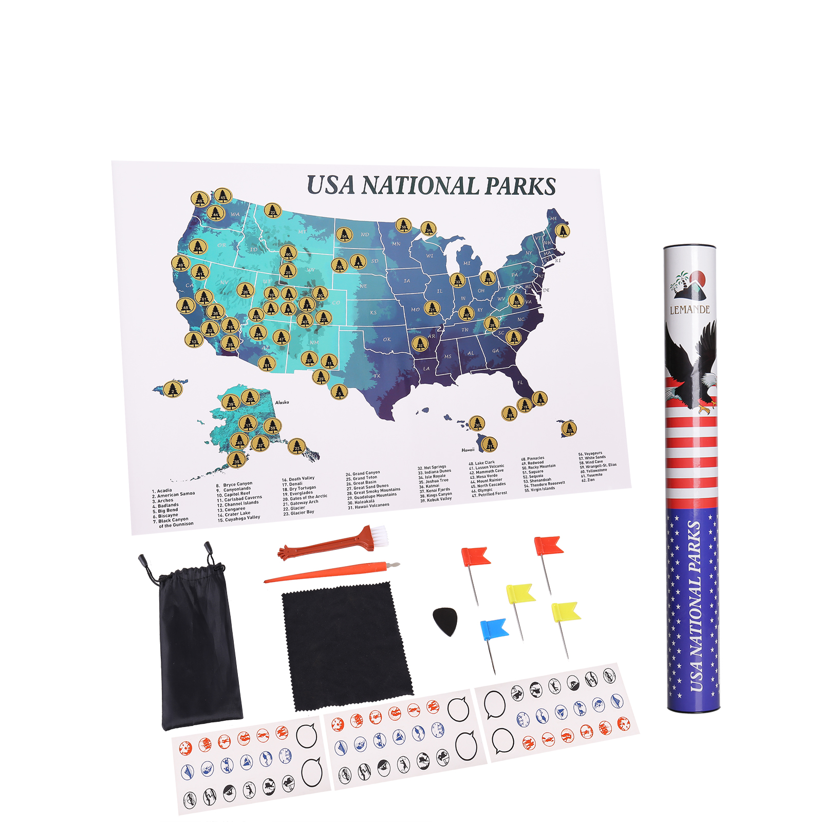 WR индивидуальная карта США, персонализированная Карта путешествий США, отличный подарок для путешествий