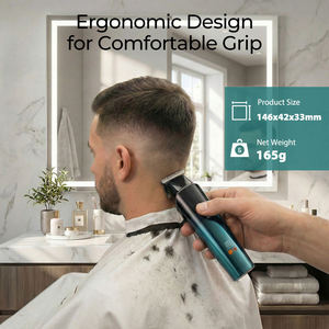 Tondeuse à cheveux professionnelle rechargeable, tondeuse à cheveux sans fil pour la maison, tondeuse à cheveux électrique pour hommes avec écran - Product Image 5