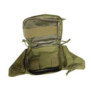 멀티 포켓 전술 피트니스 허벅지 가방 대용량 가슴 가방 남자 야외 스포츠 러너 조깅을위한 스포츠 지갑 패니 패킷 - Product Image 4