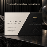 Cartes de visite personnalisées haut de gamme en papier d'art avec dorure à chaud, gaufrage et découpe, pour branding d'entreprise, vente en gros, fabricant OEM, fournisseur B2B