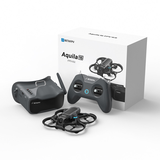 BETAFPV Aquila 16 FPV Kit Brushless RC Drone 3.5W VTX FPV Goggle DVR Record First Visual Fun FPV Racing Quadcopter