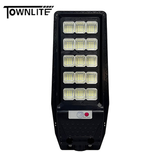 Tout-en-un 100w 200w intégré solaire led lampadaire mouvement télécommande pour route campagne jardin lumière - Product Image 3