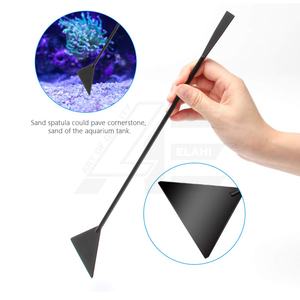 Kit de Herramientas para Acuarios 2026, 4 en 1, Antioxidante, para Plantas Acuáticas, Espátula de Acero Inoxidable para Acuarios (Negro) - Product Image 6