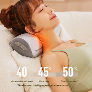 2022 elektrische tragbare bequeme Hals Shiatsu Entspannung Massage kissen - Product Image 6