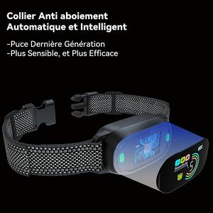 Nuevo recargable ecológico IP67 clasificado impermeable sin golpes automático perro <span class=keywords><strong>Control</strong></span> de ladridos Collar 5 niveles de sensibilidad perros - Product Image 2
