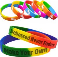 Bracelet en silicone personnalisé bon marché pour événements vente en gros bracelet en silicone en caoutchouc avec impression personnalisée pour usage promotionnel