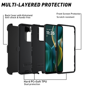 Coques de téléphone personnalisées en gros pour Motorola Moto <span class=keywords><strong>G</strong></span> Stylus 5G 2025 4G 2024 2023 2022, étui de protection avec clip ceinture - Product Image 4