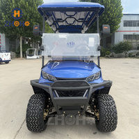 Voiturette de golf électrique à batterie lithium pour adultes, 5-6 places, la moins chère, avec plusieurs sièges