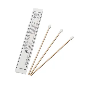 Plastic Stick Wooden Stick Swap without Transport Medium Sterile Individually Wrapped