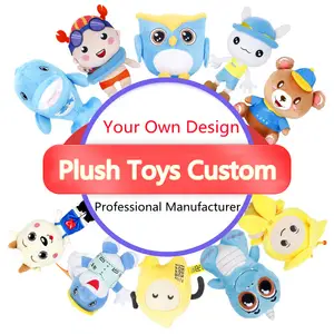 OEM Custom Plush Toys Mascots Customized Drawings Samples Anime Cartoon Dolls Custom Plush Toys