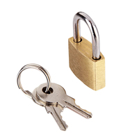 Cadenas de haute qualité à clé différente, durable, antivol, étanche, cadenas en laiton de 25 mm du fabricant