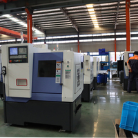 Haute précision mini petite machine de tour cnc H32i rail de guidage linéaire petit tour de machine cnc