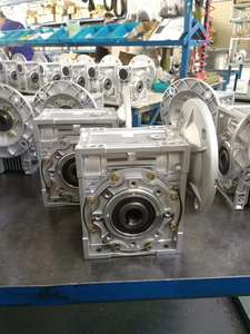 Caja de cambios helicoidal tipo RV Series 025-150 de alta relación, placa de aluminio/acero montada Flexible, instalación Universal, hierro fundido para - Product Image 3