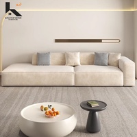 Beliebtes Neues Trendprodukt Modernes Rechteckiges Gepolstertes Vakuumkomprimiertes Sofa Hochdichter Schwamm Modulares Sektionaldesign für Wohnzimmer