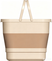 Seau à glace pliable en plastique PP, capacité de 10 L, pour usage domestique, sans besoin d'électricité, isolation extérieure pendant 8 heures, garantie de 2 ans