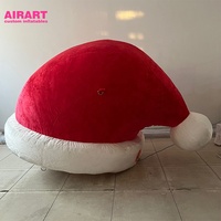 Nouveau ballon gonflable durable de chapeau magique de conception pour la décoration de toit de partie d'enfants