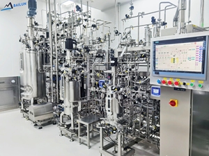 Biorreactores industriales para cultivo de tejidos bacterianos, agitador mecánico, fermentador de biorreactor de bacterias de acero inoxidable de 300L - Product Image 5