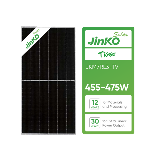 jinko Solar Panel P-type Solar Panel with Dual Glass 470W 475W 460W 465W 455W Half Cell Bifacial Photovoltaic Panels