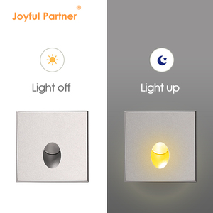 Lámpara de pared interior inteligente de 1W, 2W, 3W, IP65, luz LED para escalera para pasillo, esquina de pared Interior, luz de pie empotrada - Product Image 6