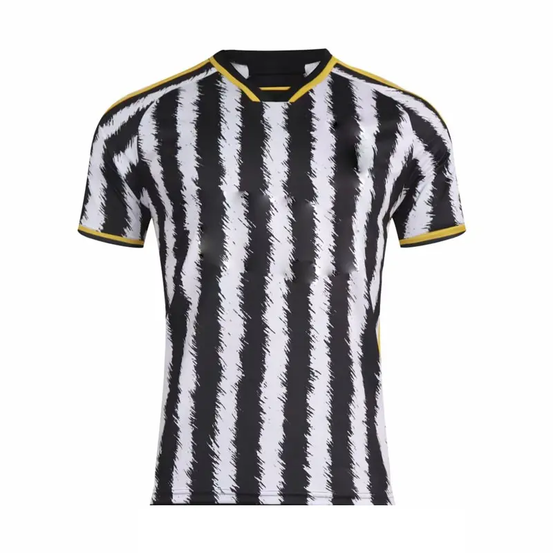 OEM Wholesale Football Sportswear Uniform 2023 2024 New Season Club Team Soccer wear Ronaldo VLAHOVIC jersey shirts Mens Kits