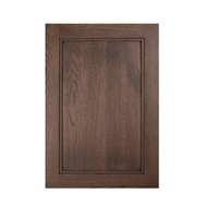 Puerta de Gabinete Moderna con Marco de Madera Sólida, Lista para Pintar, para Cocina, Baño, Hospital y Armario Modular