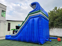 20ft PVC Commercia Saut Château Gonflable Enfants Toboggan Parc Aquatique Toboggan pour Piscine