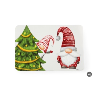 Tovaglietta Americana Excelsa Gnomo Friends 43x28.5 Cm Multicolore in Plastica Riutilizzabile per Uso Domestico Stile Tradizionale con Stampa Cartoon - Product Image 3