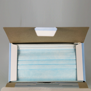 50pcs azul desechable cara máscara protectora máscara anti polvo máscara oído bucle 3 capa de <span class=keywords><strong>comprar</strong></span> hoy nave hoy - Product Image 6